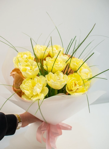 Букет &laquo;Пионовидный тюльпан&raquo; от интернет-магазина цветов в 