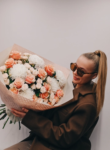 Букет «Шелковый путь » от интернет-магазина цветов в 