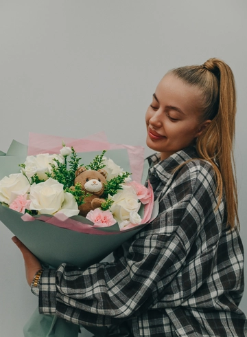 Букет «Романтический » от интернет-магазина цветов в 