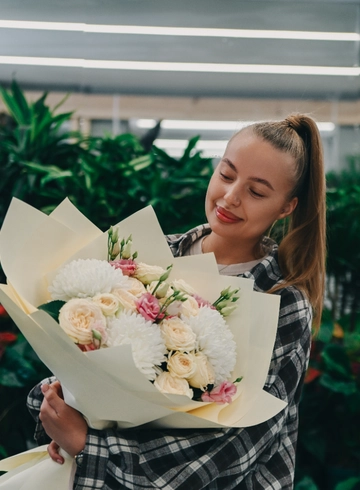 Букет «Фантазия Цветов» от интернет-магазина цветов в 