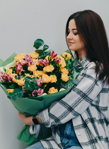 Букет «Солнечный свет» от интернет-магазина цветов в 