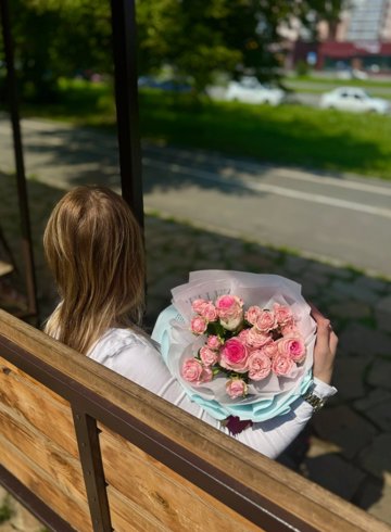 Букет &laquo;Розовый бархат&raquo; от интернет-магазина цветов в 