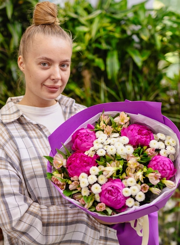 Букет «Валентинка» от интернет-магазина цветов в 