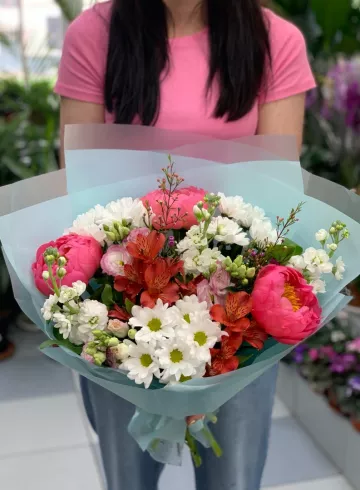 Букет «Волшебный миг» от интернет-магазина цветов в 