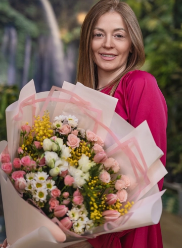 Букет «Жизель» от интернет-магазина цветов в 