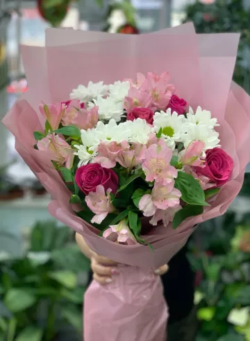 Букет &laquo;Акварель&raquo; от интернет-магазина цветов в 