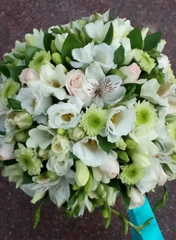 Букет невесты №3 «Астра» от интернет-магазина цветов в 