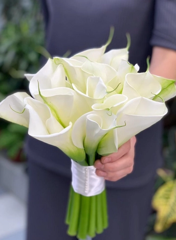 Букет невесты №9 «Муфта» от интернет-магазина цветов в 