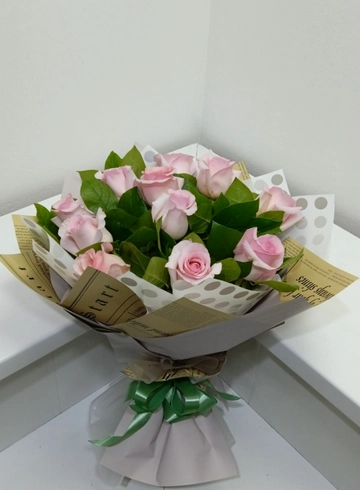 Букет «Розовый рассвет» от интернет-магазина цветов в 