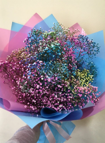 Букет «Цветной снег» от интернет-магазина цветов в 