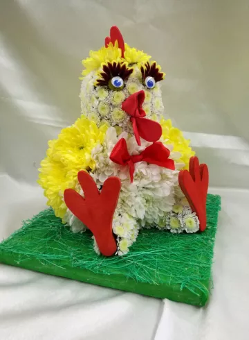 Цыпленок от интернет-магазина цветов в 