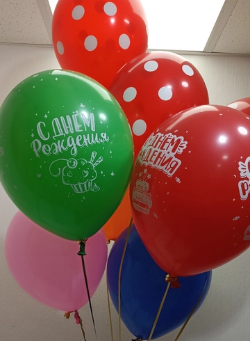 Воздушный шар  «Ассорти» от интернет-магазина цветов в 