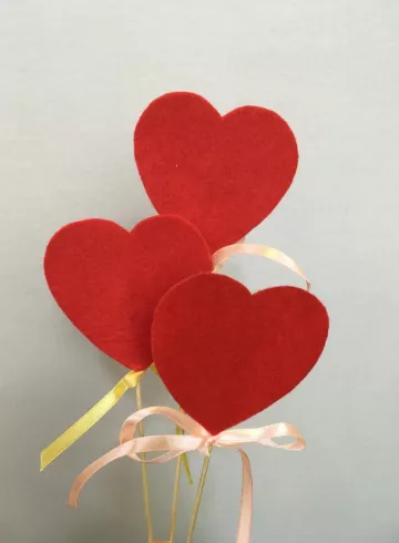 Топпер &laquo;Сердце&raquo; от интернет-магазина цветов в 