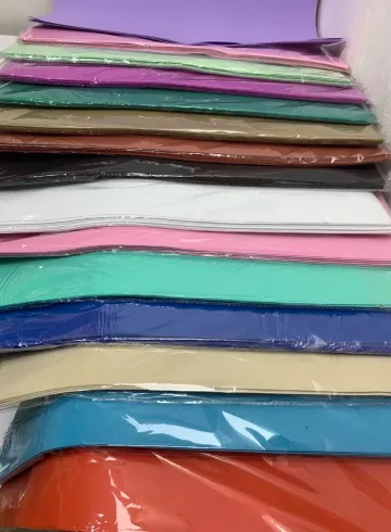 Упаковка фоамиран в ассортименте от интернет-магазина цветов в 