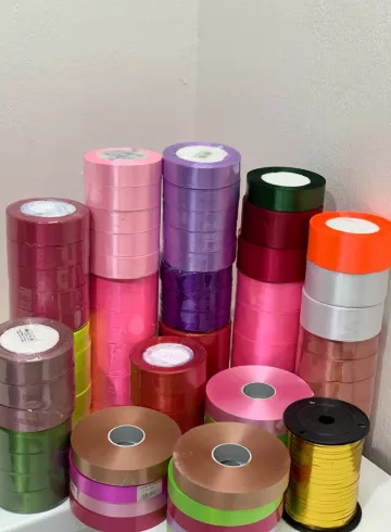 Лента атлас в ассортименте от интернет-магазина цветов в 