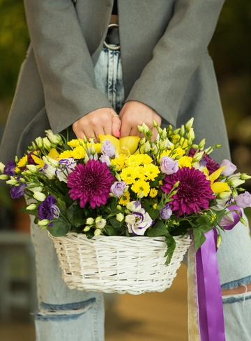 Композиция &laquo;Весеннее настроение&raquo; от интернет-магазина цветов в 