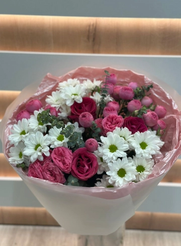 Букет «Английский сад!» от интернет-магазина цветов в 