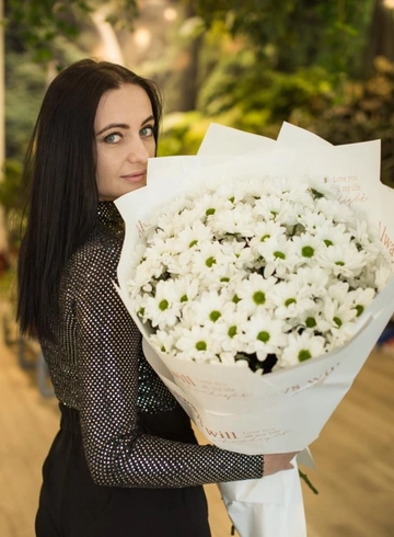 Букет &laquo;Белоснежный&raquo; от интернет-магазина цветов в 