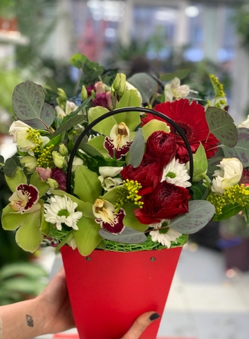 Композиция «Орхидейная гармония» от интернет-магазина цветов в 