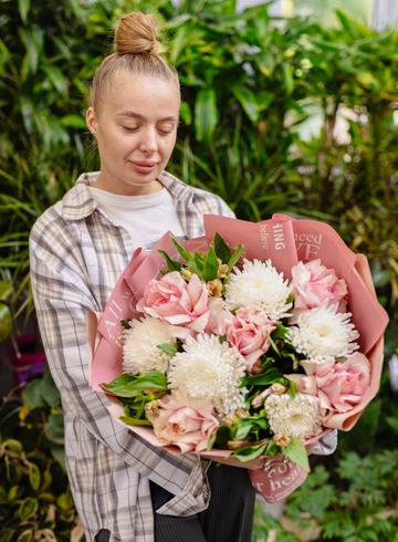 Букет «Цветочная Мозаика» от интернет-магазина цветов в 