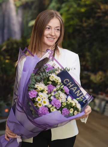 Букет «Поющие Фиалки» от интернет-магазина цветов в 