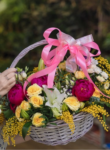 Композиция «Сад Радости» от интернет-магазина цветов в 