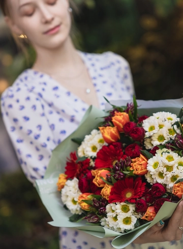 Букет &laquo;Солнечное Поле&raquo; от интернет-магазина цветов в 