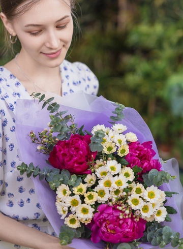 Букет «Душистый Сад» от интернет-магазина цветов в 