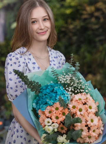 Букет «Цветочный Микс» от интернет-магазина цветов в 