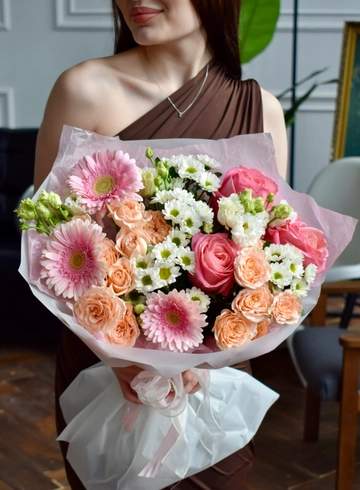 Букет «Нежное очарование» от интернет-магазина цветов в 