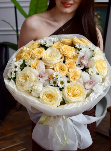 Букет «Светлая нежность» от интернет-магазина цветов в 