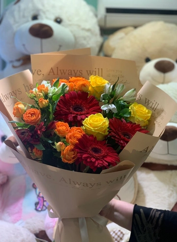 Букет &laquo;Осенняя элегия&raquo; от интернет-магазина цветов в 