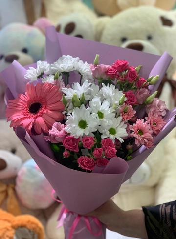 Букет «Цветочный микрокосмос» от интернет-магазина цветов в 