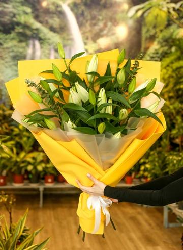 Букет «Лилия» от интернет-магазина цветов в 