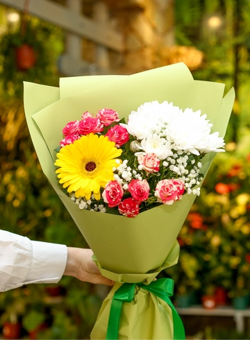 Букет «Поцелуй солнца» от интернет-магазина цветов в 