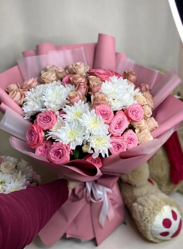 Букет &laquo;Розовые мечты&raquo; от интернет-магазина цветов в 